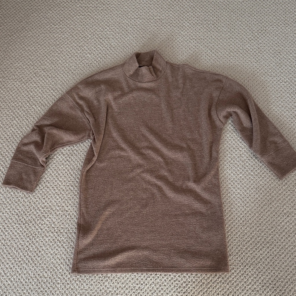 Abercrombie & Fitch Women's Brown Mini Sweater Dress